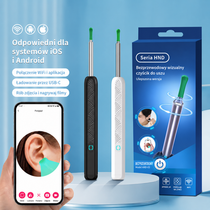 Czyścik do uszu z kamerką – ClearEar™